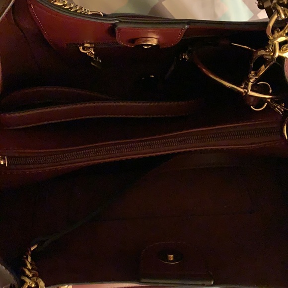 New ladies 3 piece satchel. Maroon color 3 piece - Picture 5 of 7